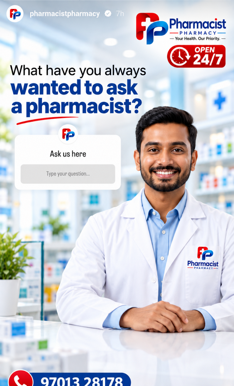 Ask a pharmacist poster