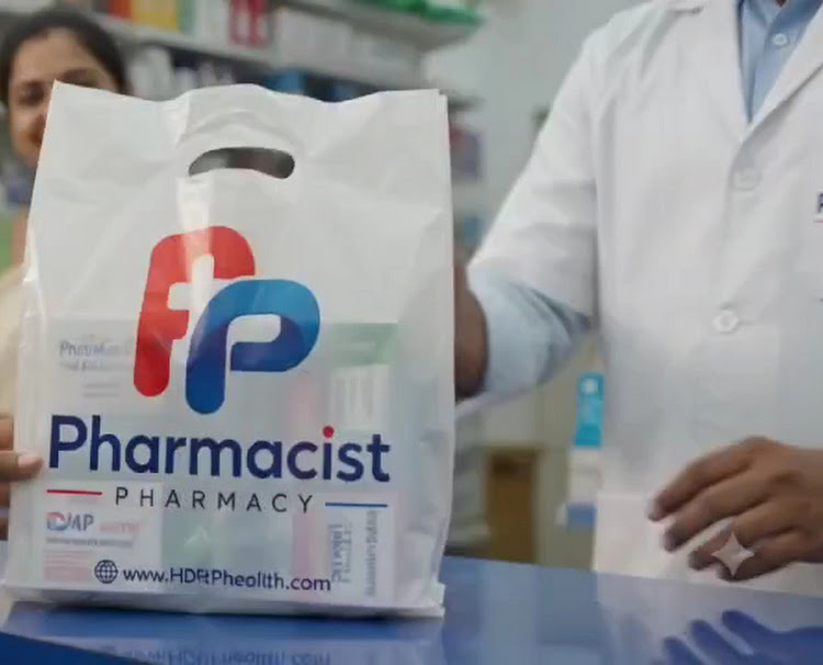 Pharmacist Pharmacy branded carry bag